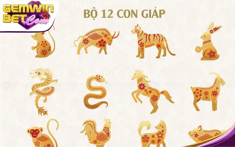 12 con giáp trong lô đề