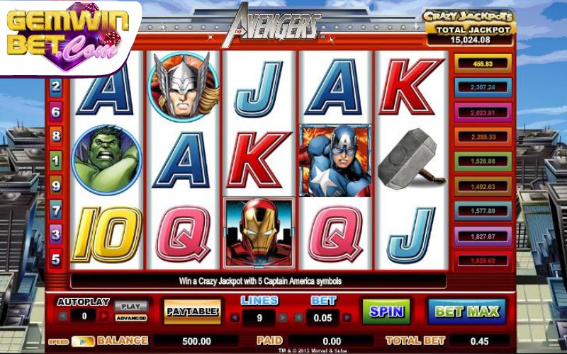 slot game Avengers